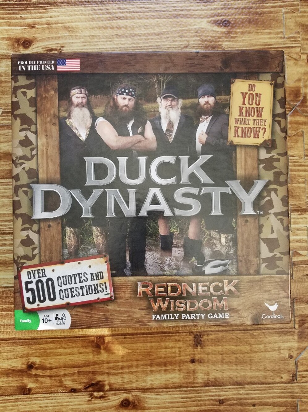 Duck Dynasty Redneck Wisdom Family Party Game Trivia Board Game Show COMPLETE